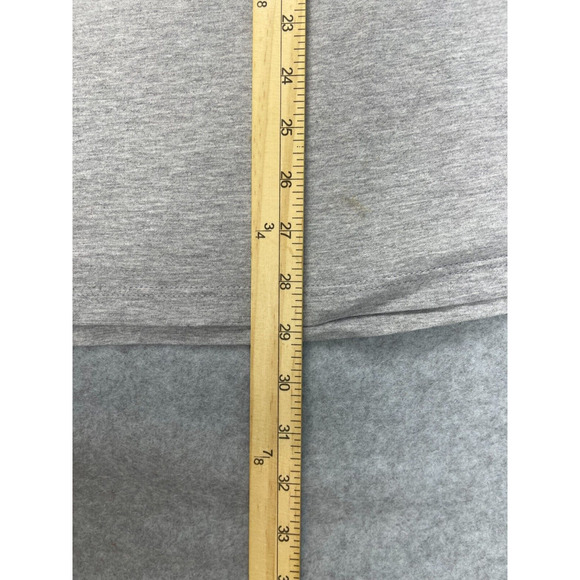 Hybrid Check Meowt T Shirt Men's Size XL Gray Super Trooper Funny Tee STAIN - Picture 6 of 8